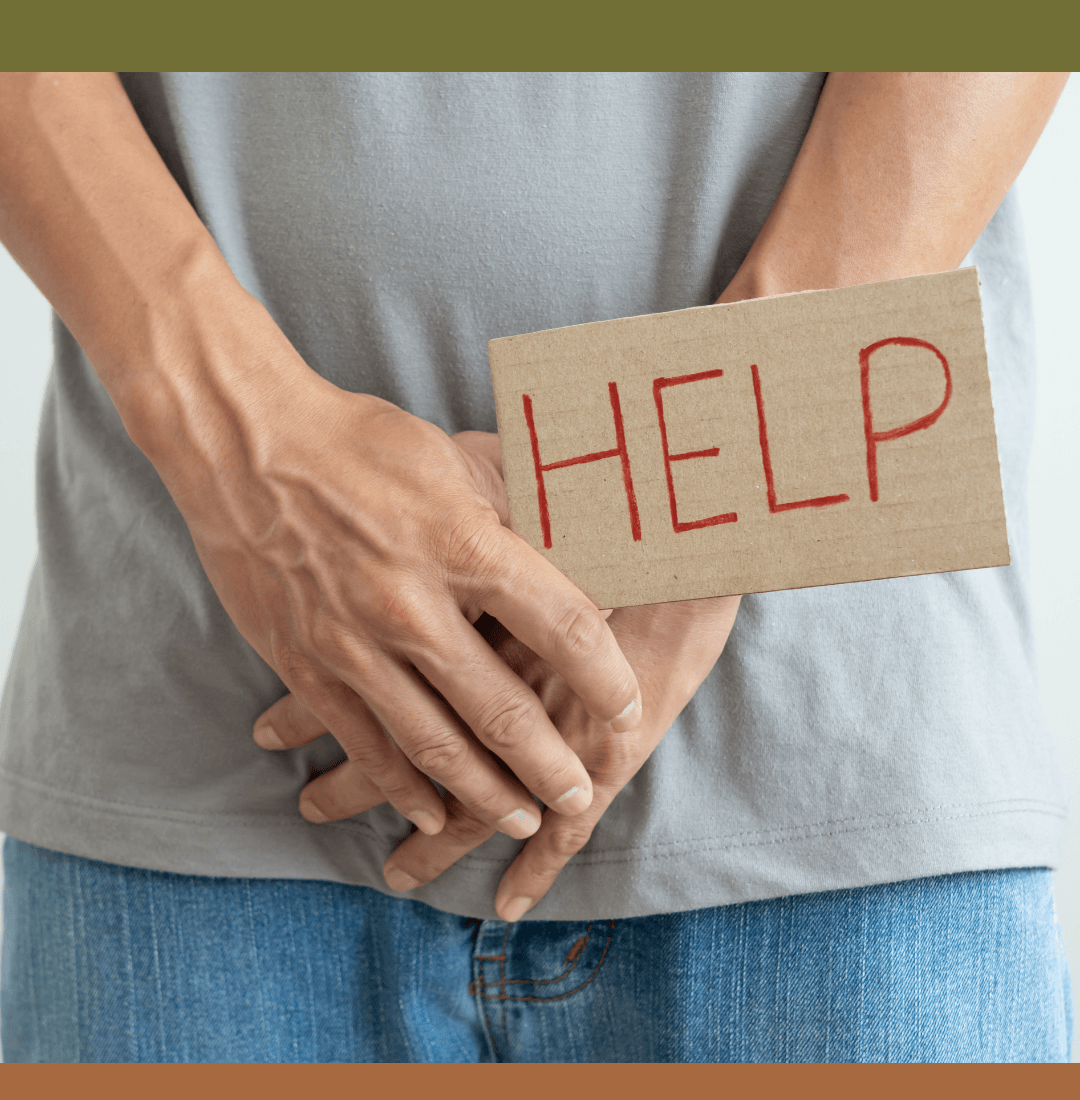 leve perdida orina hombre